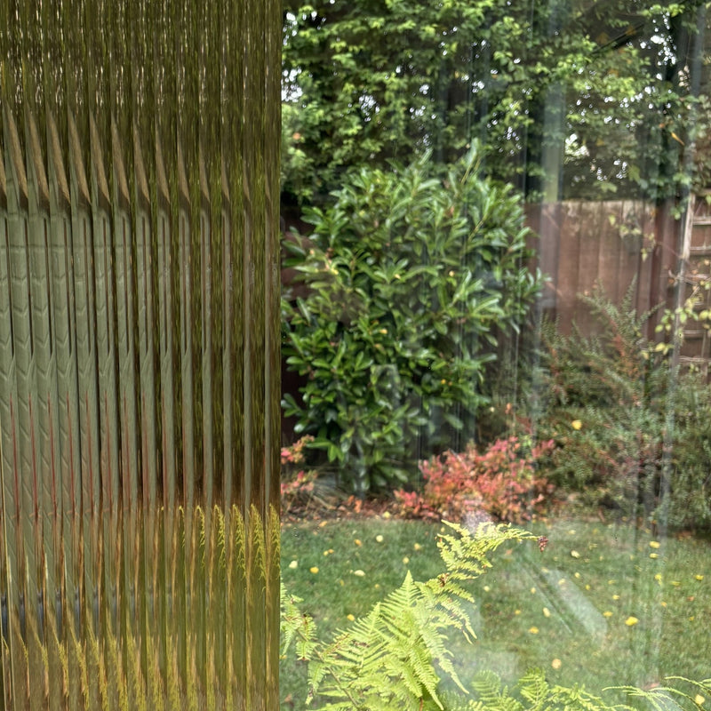 Bronze reeded window film